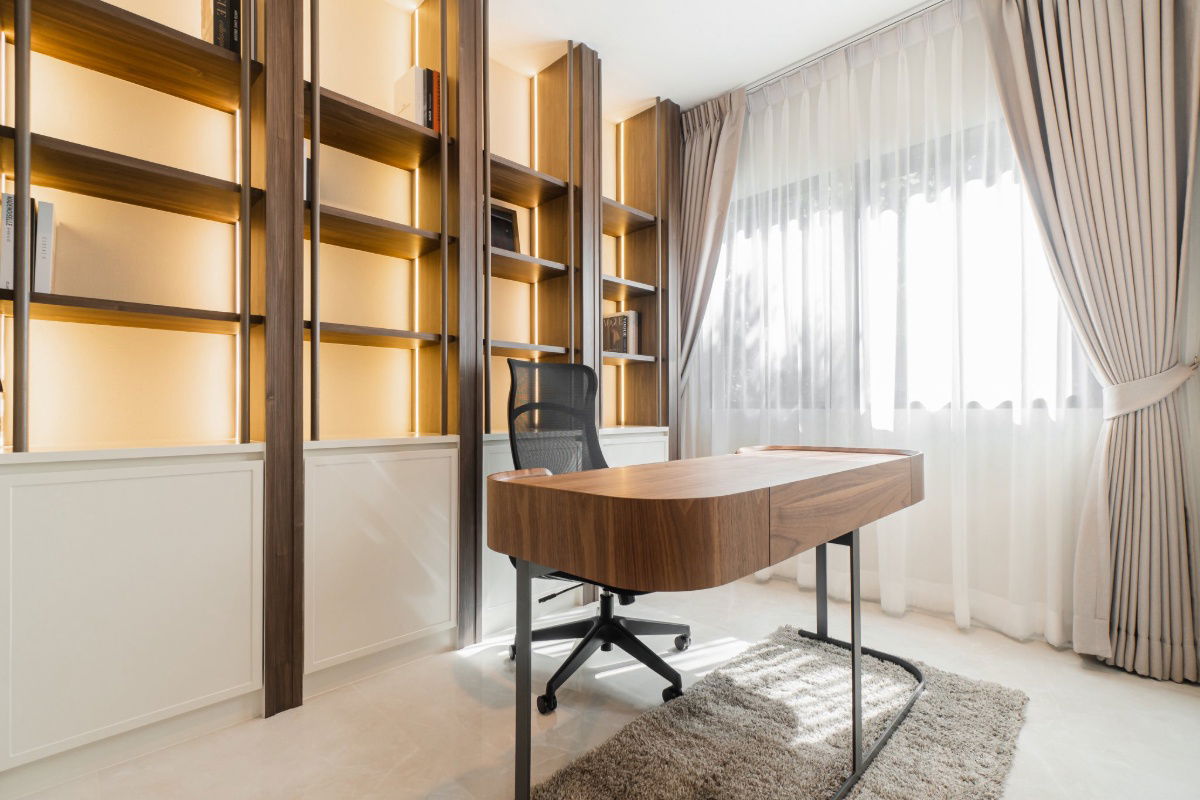 รูป 🐱Pet Friendly🐶 ให้เช่าบ้านใหม่มือ 1 หลังมุม มีสวนด้านข้าง ห้องทำงาน + ห้องดูหนัง ทำเป็นห้องนอนได้ | บ้านกลางเมือง The Edition ศรีนครินทร์-สวนหลวง - รูปที่ 8/21