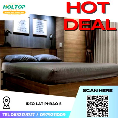 Condos for rent : #R8122 🎉 101268 Condo for Rent: Ideo Lat Phrao 5