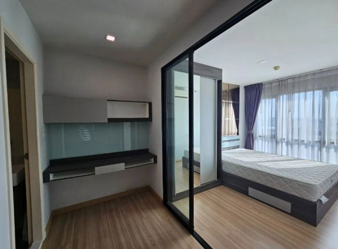 รูป ให้เช่า คอนโด Knightsbridge skycity สะพานใหม่ ห้องใหญ่ 1 ห้องนอน 28 ตรม. ชั้น 9 มีเครื่องซักผ้า ของครบ - รูปที่ 5/8