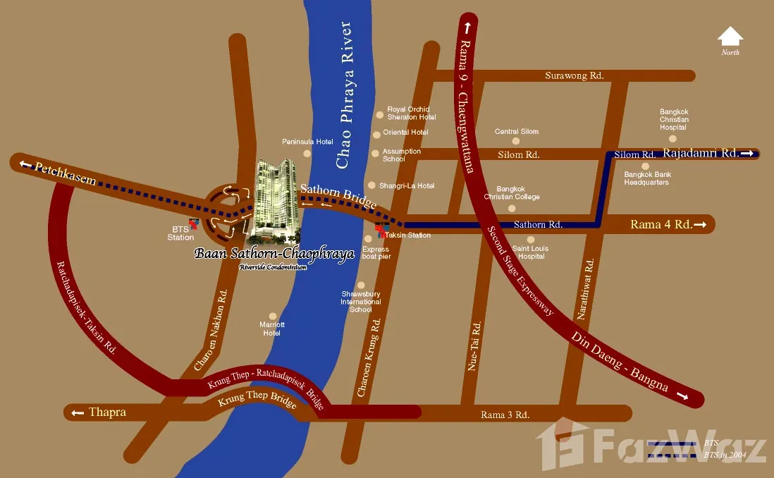 รูป ขาย คอนโด 2 ห้องนอน ในโครงการ บ้าน สาทร เจ้าพระยา 42510 - รูปที่ 20/20