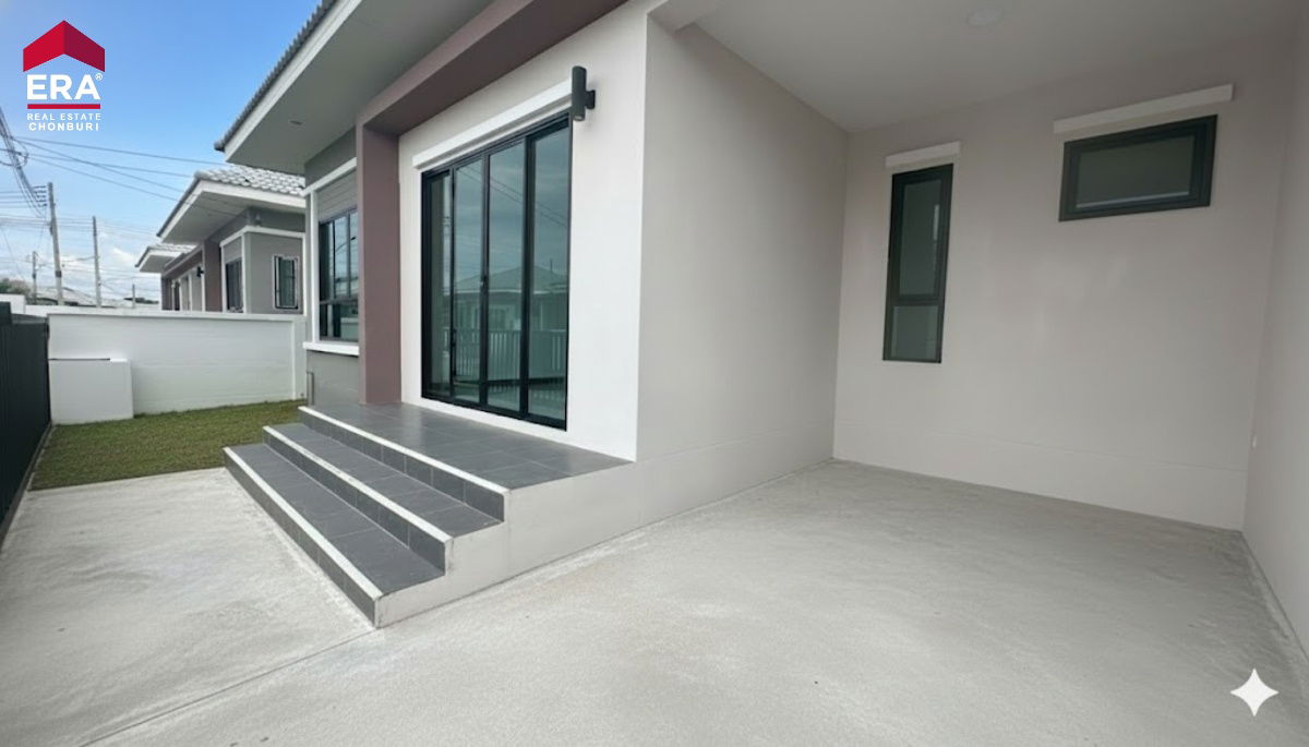 รูป บ้านมีสุข 8 พนัสนิคม โปรแรงส่งท้ายปี! เลือกรับคูปอง 200,000 บาททันที - รูปที่ 12/13