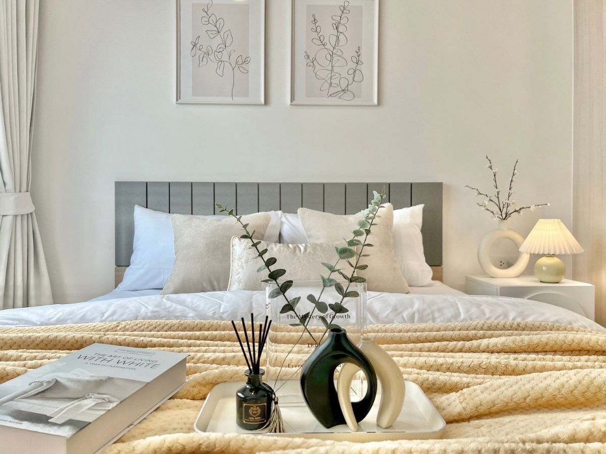 รูป คอนโด ชีวาทัย ฮอลล์มาร์ค ลาดพร้าว-โชคชัย4 1B1B ชั้น 4 ตึก D ขนาด 32 ตร.ม เช่า 16,000 บาท/เดือน Ready to move in - รูปที่ 1/10