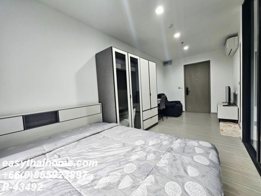 รูป P-43492 ให้เช่า คอนโด ไลฟ์ อโศก ไฮป์ ซอย พวงเจริญ, Makkasan, Ratchathewi, Bangkok พร้อมอยู่ ราคาถูก Line Id @easythaihome 085-592-2897 - รูปที่ 11/21