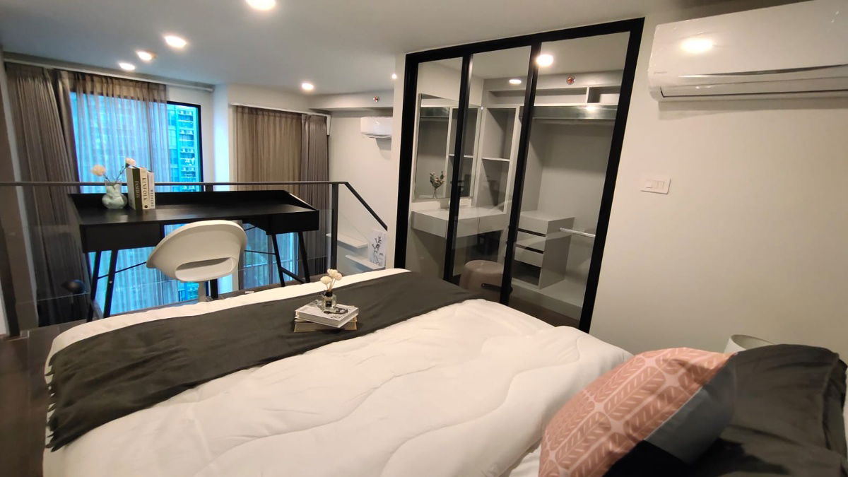 รูป TWP671 (Condo For Rent) Knightsbridge space Rama 9 1 Bedroom Near : MRT Rama 9 - รูปที่ 11/18