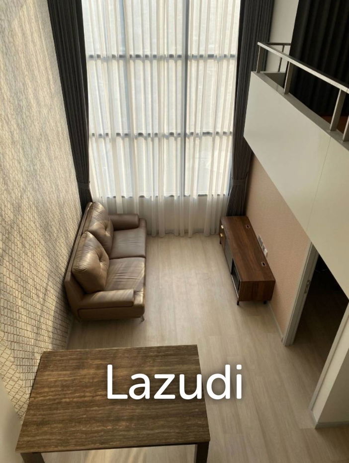 รูป 44 sqm Loft 1 Bed Condo on 27th Floor Knightsbridge Prime Sathorn Bangkok - รูปที่ 1/6