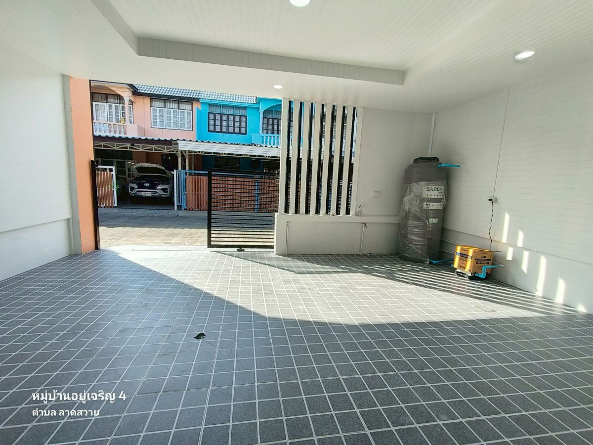 รูป ทาวน์เฮาส์ ลำลูกกา ลาดสวาย หมู่บ้านอยู่เจริญ4 นัดชมบ้าน โทรเลย0853186868 คุณวา - รูปที่ 4/20