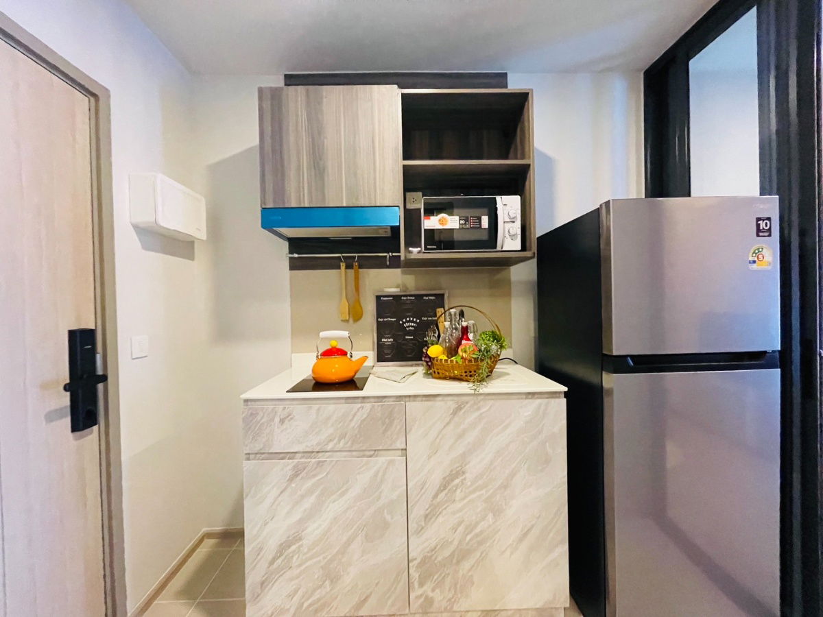 รูป ปล่อยให้เช่า โครงการ Aspire Onnut station  ห้องใหม่แกะกล่องทำเลดี ใจกลางเมือง เดินทางสะดวกมากๆ ห้องสวยใหญ่ ส่วนกลางจัดเต็ม ราคาคุยกันได้  (kyzpram) - รูปที่ 8/13