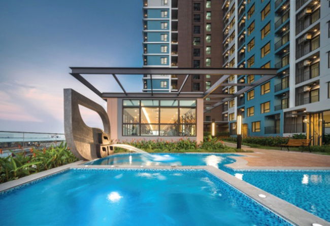 picture For rent 🏠 Rich Park @ Triple Station Condo 🏠 High floor, built-in furnishings, ready to move in. 🚆 Near Airport Rail Link Hua Mak. - 22/29