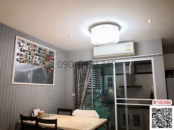 รูป เช่า ทาวน์โฮม 3 ชั้น บ้านกลางเมือง โชคชัย 4 ใกล้ รพ.เปาโลโชคชัย 4 - รูปที่ 2/15