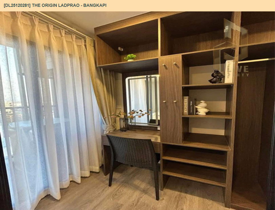 picture DL25120281 Condo for rent, THE ORIGIN LADPRAO - BANGKAPI near -, ready to move in, call urgently 0638692663 LineID @162cjixi - 4/12