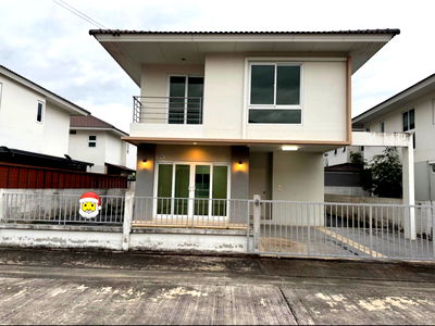 เช่าบ้านเดี่ยว วิทยาลัยบริหารธุรกิจและการท่องเที่ยวกรุงเทพ : 🏡ขายและปล่อยให้เช่า บ้านเดี่ยว 2 ชั้น โครงการประภาทรัพย์ หทัยราษฎร์ 39 3 ห้องนอน 3 ห้องน้ำ บ้านใหม่เอี่ยม ไม่เคยเข้าอยู่ บรรยากาศสงบ