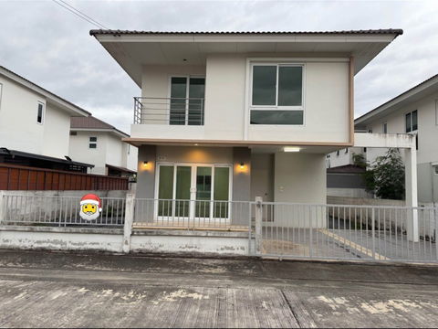 🏡ขายและปล่อยให้เช่า บ้านเดี่ยว 2 ชั้น โครงการประภาทรัพย์ หทัยราษฎร์ 39 3 ห้องนอน 3 ห้องน้ำ บ้านใหม่เอี่ยม ไม่เคยเข้าอยู่ บรรยากาศสงบ