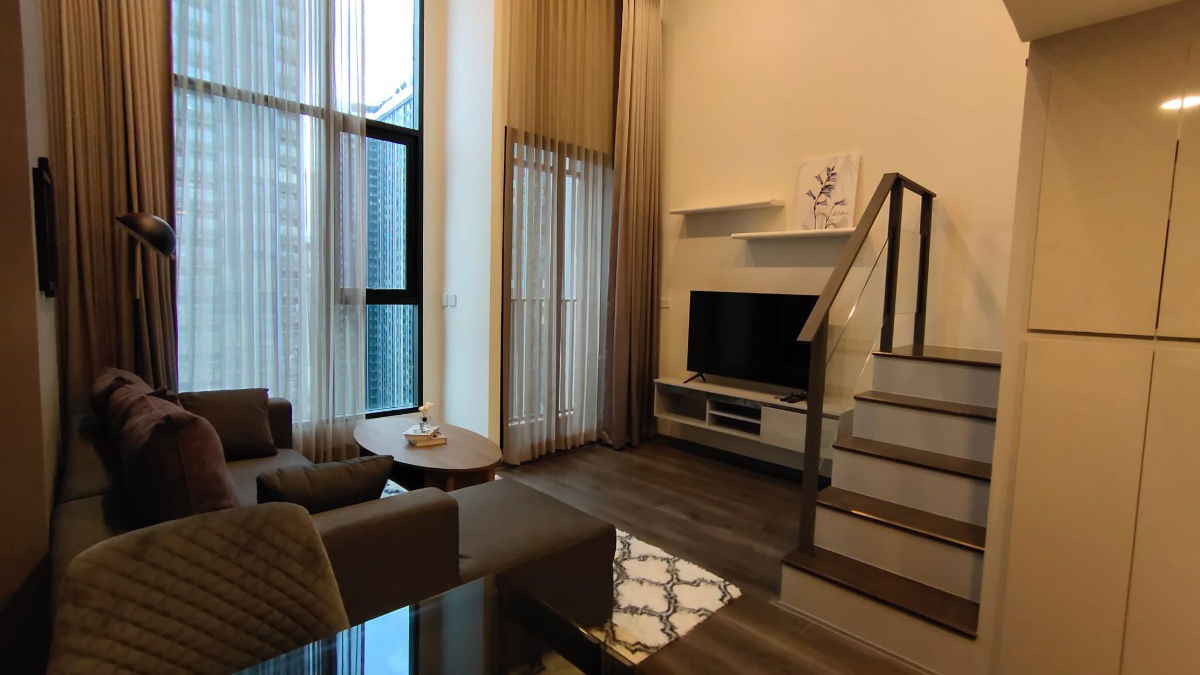 รูป TWP671 (Condo For Rent) Knightsbridge space Rama 9 1 Bedroom Near : MRT Rama 9 - รูปที่ 1/18