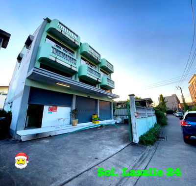 เช่าอาคารพาณิชย์ เขตบางนา : 🏢 ให้เช่า! บ้านเดี่ยวสไตล์อาคารพาณิชย์ – ซอยลาซาล 24 (สุขุมวิท 105) เหมาะมากสำหรับ Home Office / Warehouse / Small Factory พื้นที่เยอะ