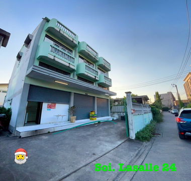 🏢 ให้เช่า! บ้านเดี่ยวสไตล์อาคารพาณิชย์ – ซอยลาซาล 24 (สุขุมวิท 105) เหมาะมากสำหรับ Home Office / Warehouse / Small Factory พื้นที่เยอะ