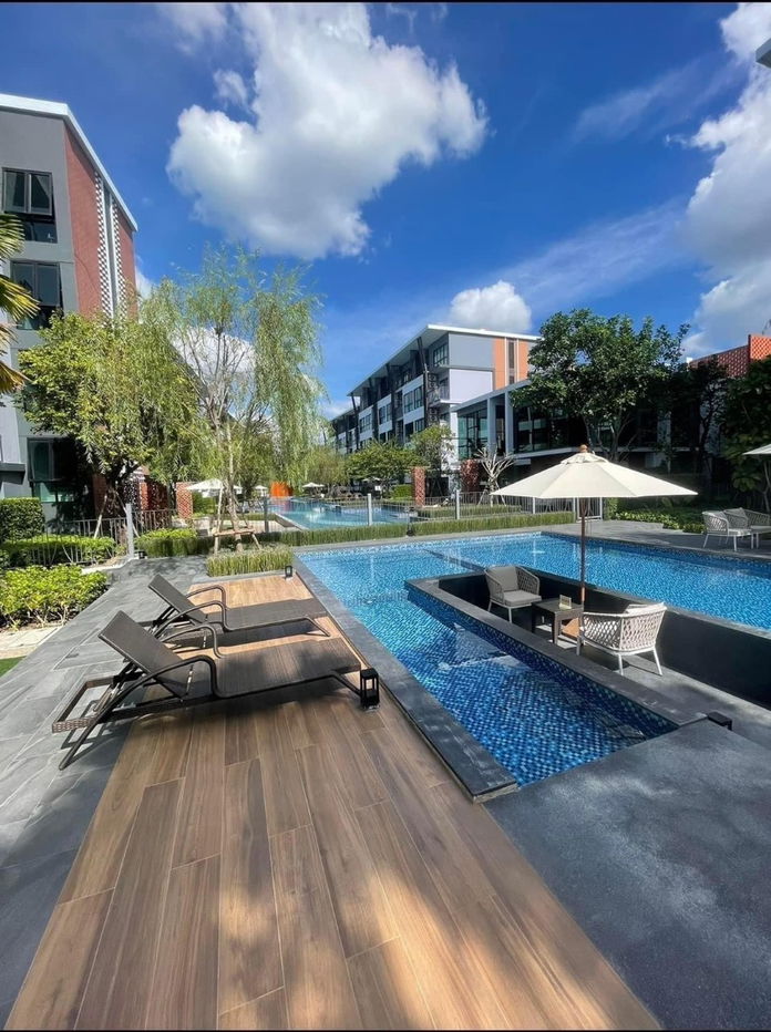 รูป ให้เช่า : คอนโด อะไรซ์ มหิดล เชียงใหม่ ห้องมุมวิวสระ ห้องใหม่มาก โทร082-389-9314 บู - รูปที่ 9/14