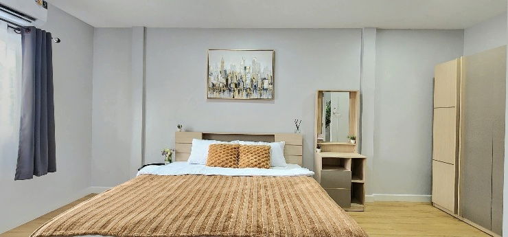 รูป ปล่อยเช่าทาวน์โฮมรีโนเวทใกล้เซนเฟส พร้อมเฟอร์ฯ ( รับระยะสั้น ) หลัง ร.พ.เทพปัญญา , ใกล้เซนเฟส , รวมโชคมอลค์ ,นิมมาน , เมญ่า ( ศรีอนันต์ทาวน์โฮม ) - รูปที่ 18/34