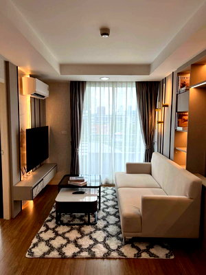 Condos for rent : For Rent 2 bedroom 🚩The Kris 7 -Ratchada 17 / 45 sq.m. Rent 29,500 bath Foreign welcome