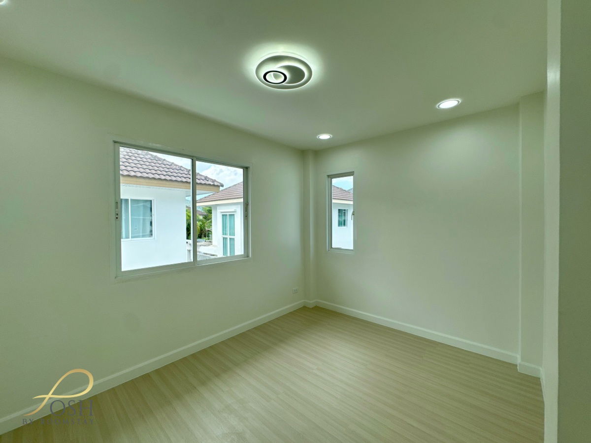 รูป บ้านเดี่ยวรีโนเวทใหม่ 3ห้องนอน 3ห้องน้ำ หมู่บ้านเจ้าฟ้าพรีเมียร์ปาร์ค - เกาะแก้ว ใกล้บริติช บ้านพื้นที่เยอะความคุ้มค่ากับราคาที่ดีมาก - รูปที่ 30/31