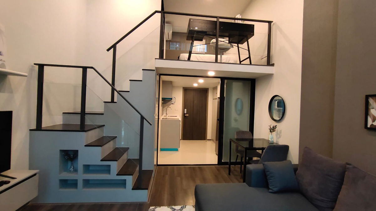 รูป TWP671 (Condo For Rent) Knightsbridge space Rama 9 1 Bedroom Near : MRT Rama 9 - รูปที่ 8/18