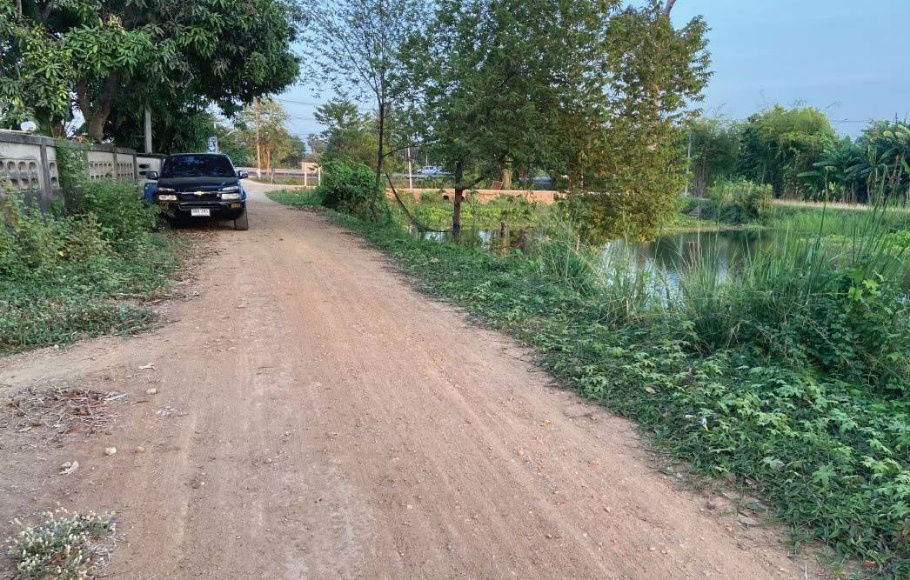 รูป ขายที่ดินแปลงสวยติดน้ำ ติดถนนเพชรเกษม การคมนาคมสะดวก ต.ถ้ำรงค์ อ.บ้านลาด จ.เพชรบุรี - รูปที่ 6/12