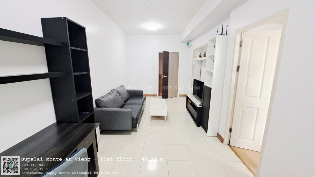 รูป ให้เช่า ศุภาลัย มอนเต้แอท เวียง ชั้น 21 ห้องขนาด 46 ตร.ม. - รูปที่ 12/19