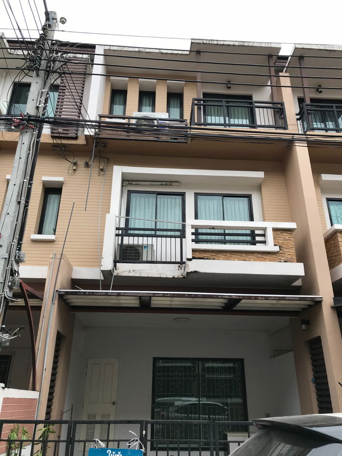 รูป ให้เช่าทาวน์เฮาส์ Time Home หัวหมาก 21 เดินทางสะดวก ออกได้ทั้งถนนพระราม9 และถนนรามคำแหง - รูปที่ 1/11