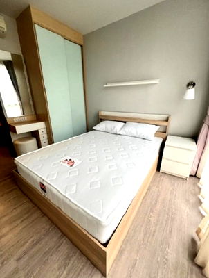 คอนโดให้เช่า : คอนโด THE LINE วงศ์สว่าง ห้องสวย 1 ห้องนอน 32 ตรม. ชั้น 3 ใกล้ MRT วงศ์สว่าง+บิ๊กซี มีเครื่องซักผ้า เพียง 12,000 บาท