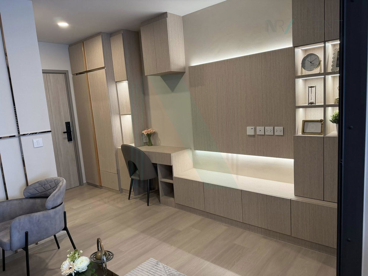 รูป ให้เช่าคอนโด แอสปาย อ่อนนุช สเตชั่น อาคาร 1 ชั้น 6 1 ห้องนอน ขนาด 30 ตรม ใกล้ Lotus สุขุมวิท 50 - รูปที่ 2/8