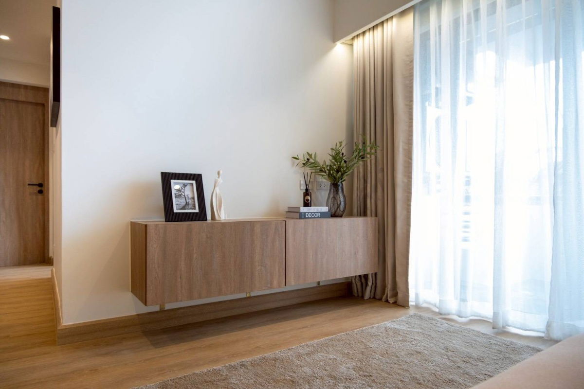 รูป อีสท์วูด พาร์ค คอนโดมิเนียม 2 นอน แต่งสวย มินิมอลโมเดิร์น พร้อมเครื่องใช้ไฟฟ้า_Do783 - รูปที่ 6/10