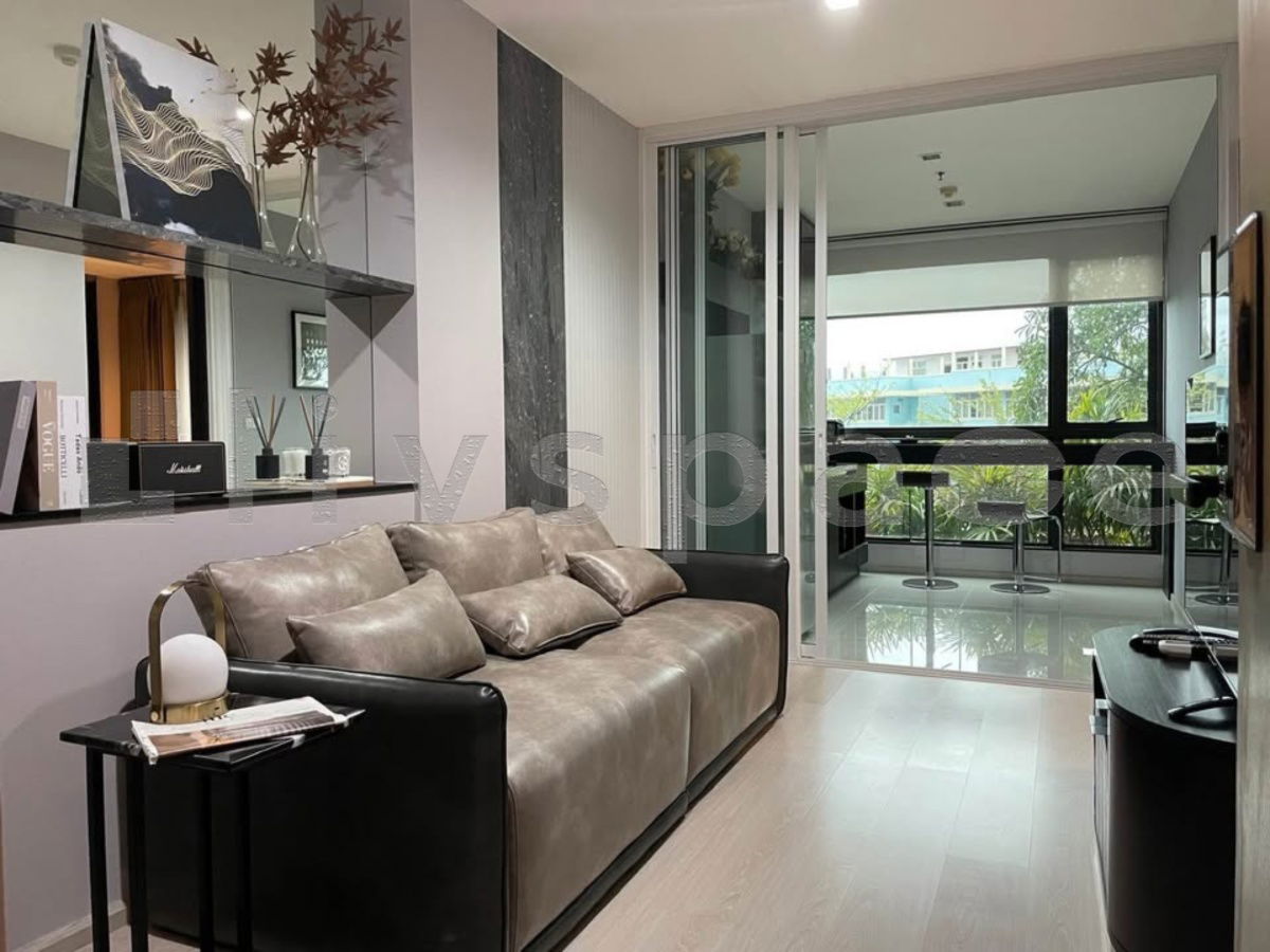 picture ▚ LE121ツ For Rent: Rhythm 44/1 1 Bed 45 sq.m.! 🚇 Connected to BTS Phra Khanong Large 1 Bed Size Project Garden View 25k (Better Value!) - 1/5