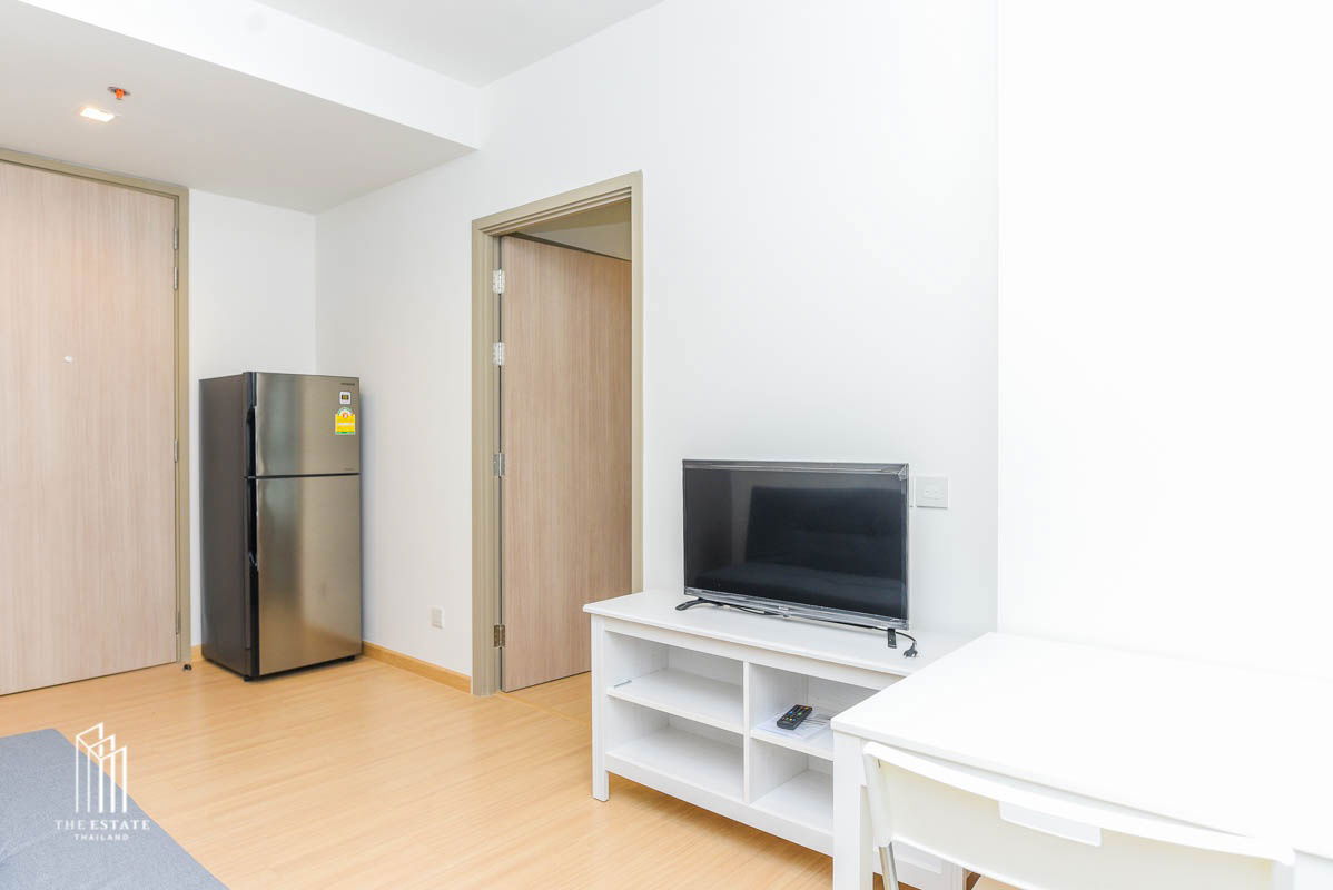 picture For rent Whizdom Connect, high floor, fully furnished, ready to move in, 27.05 sq.m., 1 bedroom @18,000 Baht - 6/9