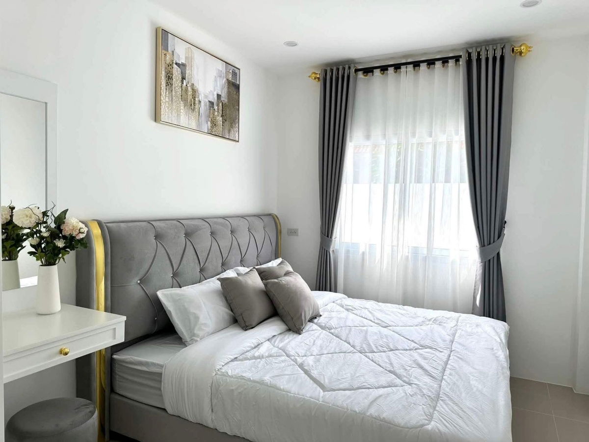 รูป KT0020📲LineID @556ryccg🏡บ้านทุ่งกลมตาลหมัน ใกล้ถนนสุขุมวิท 53ตรว 3ห้องนอน ตกแต่งครบแถมเฟอร์นิเจอร์ - รูปที่ 10/12