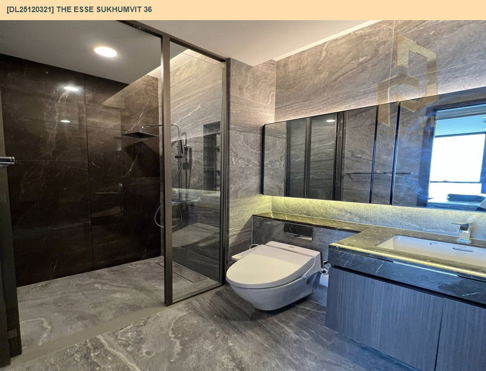 รูป DL25120321 ให้เช่าคอนโด ดิ เอส สุขุมวิท 36 (THE ESSE Sukhumvit 36) ใกล้ BTS ทองหล่อ พร้อมเข้าอยู่ โทรด่วน 0800343450 LineID @655ebbvc - รูปที่ 7/8