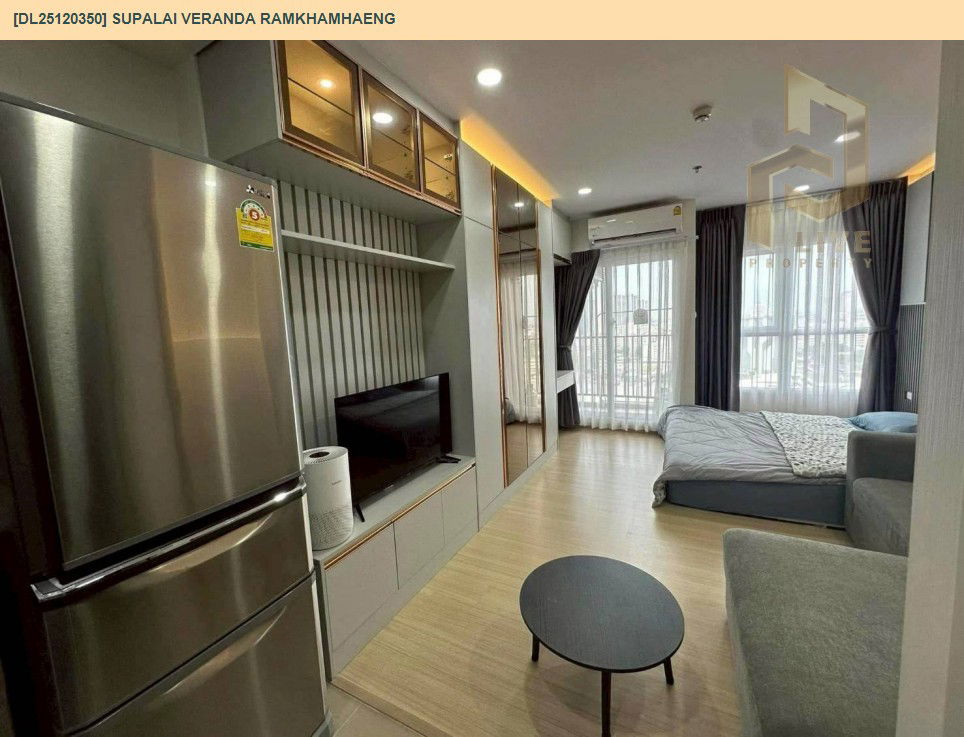 รูป DL25120350 ให้เช่าคอนโด ศุภาลัย เวอเรนด้า รามคำแหง (Supalai Veranda Ramkhamhaeng) ใกล้ MRT ราชมังคลา พร้อมเข้าอยู่ โทรด่วน 0653619502 LineID @534wlwof - รูปที่ 3/7