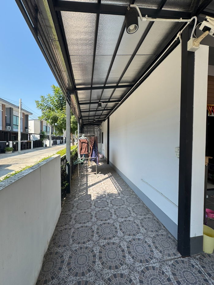 รูป ขายทาวน์โฮมหลังมุม ยูนิโอ ทาวน์ เพชรเกษม 110 ใกล้ MRT หลักสอง พร้อมเข้าอยู่ ต่อเติมเต็ม (ไม่รับนายหน้า) - รูปที่ 14/15