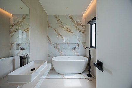 picture Pool villa house for rent designed modern at World Club Land, - 4/8