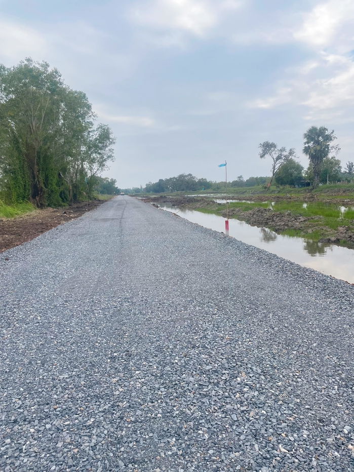 รูป ขายที่ดินติดคลอง คลอง 11 หนองเสือ ปทุมธานี – รูปแปลงสวย หน้าติดถนนสาธารณะ - รูปที่ 7/9