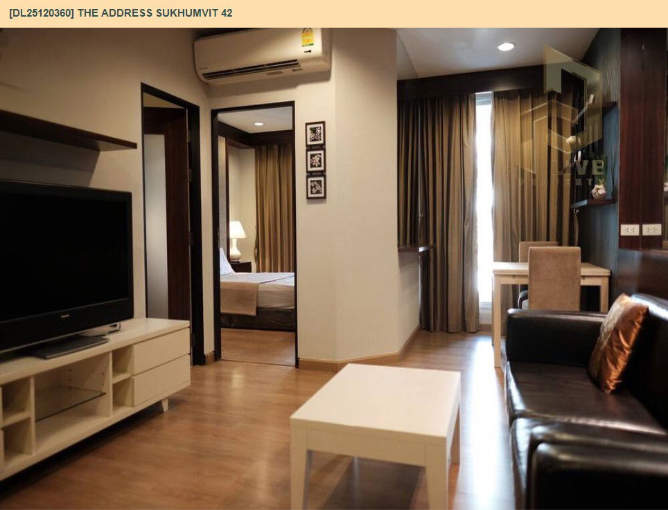รูป DL25120360 ให้เช่าคอนโด ดิ แอดเดรส สุขุมวิท 42 (The Address Sukhumvit 42) ใกล้ BTS เอกมัย พร้อมเข้าอยู่ โทรด่วน 0800343450 LineID @655ebbvc - รูปที่ 5/7