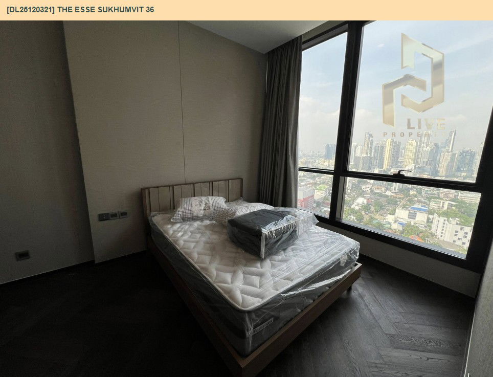 รูป DL25120321 ให้เช่าคอนโด ดิ เอส สุขุมวิท 36 (THE ESSE Sukhumvit 36) ใกล้ BTS ทองหล่อ พร้อมเข้าอยู่ โทรด่วน 0800343450 LineID @655ebbvc - รูปที่ 5/8