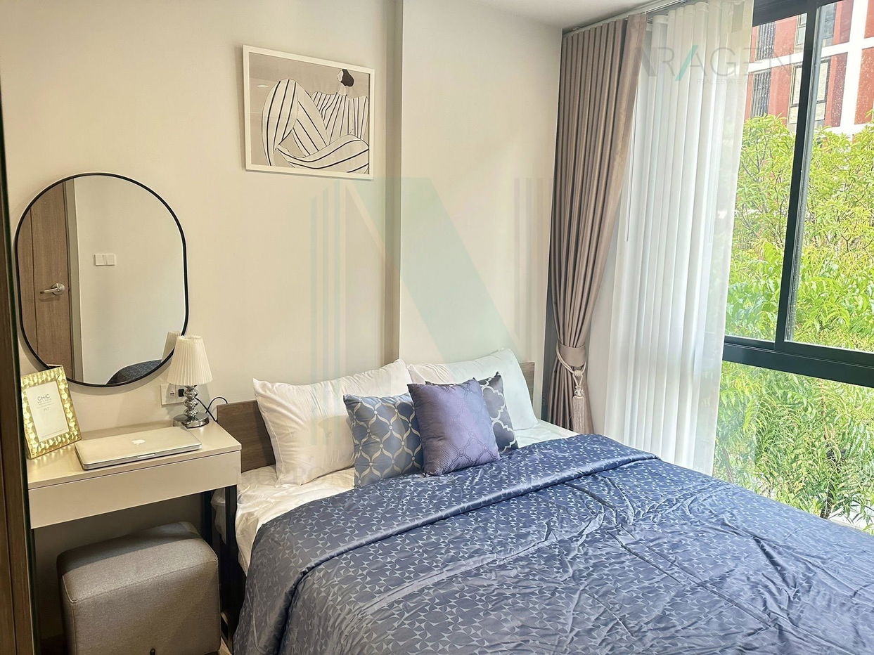 picture ð For Rent Condo NUE CORE KHU KHOT STATION Building F, Floor 3,2 bed room, Room size 36 sqm - 1/8