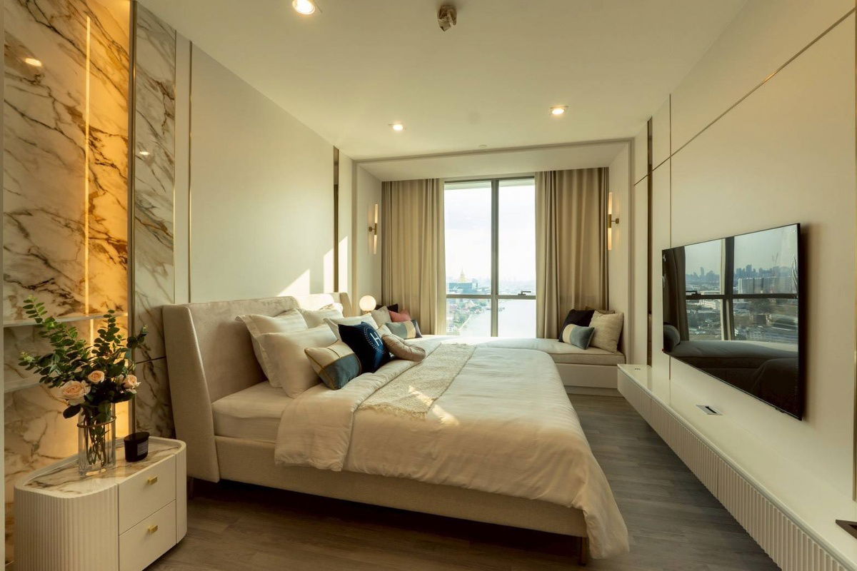 รูป ✨Hot Deal✨ขายคอนโด Riverside 333 บางโพ | Luxury ห้องมุม วิวผสานทัศนียภาพ "แม่น้ำเจ้าพระยาโค้งมังกร" | ใกล้ MRT บางโพ | สนใจโทร 095-819-5559 - รูปที่ 8/27