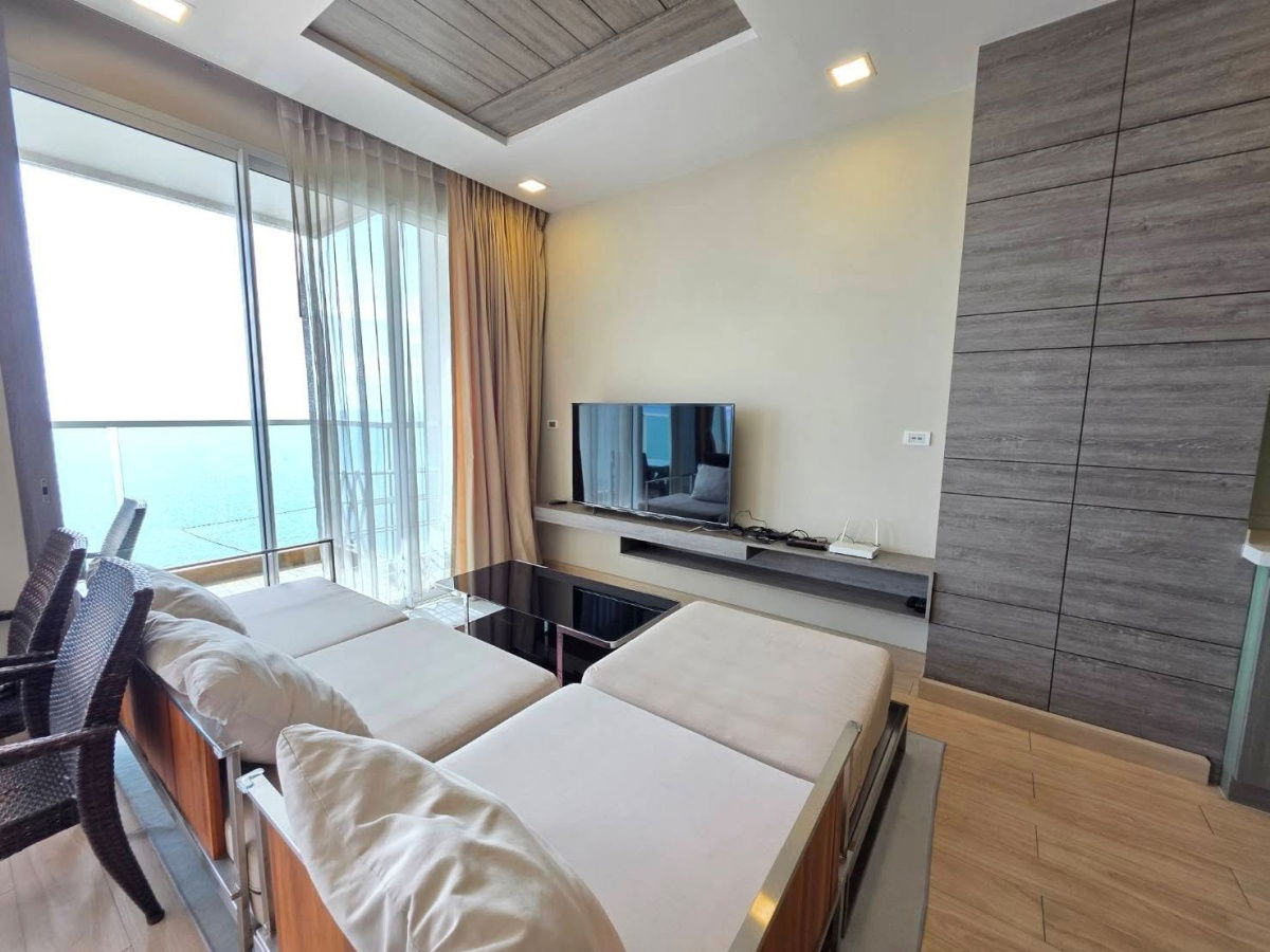 picture KT0016📲LineID @556ryccg🏖️84 sqm 2 Bedroom Floor 18🌊Sea view Fully furnished Cetus Beachfront Pattaya - Jomtien beach - 1/16