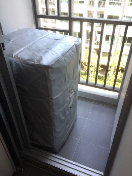 รูป ให้เช่าคอนโด เดอะ คิทท์ พลัส พหลโยธิน-คูคต ตึกB 28 ตรม.เฟอร์ครบ มีเครื่องซักผ้า ใกล้รถไฟฟ้าคูคต (TR1221) - รูปที่ 8/9