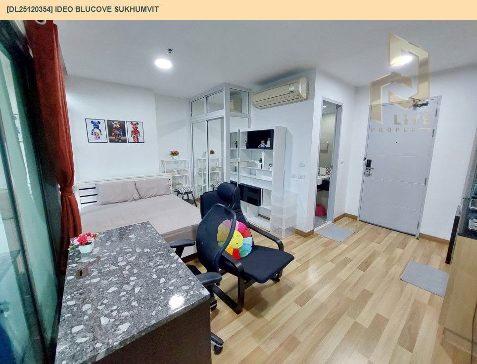 รูป DL25120354 ให้เช่าคอนโด ไอดีโอ บลูโคฟ สุขุมวิท (IDEO Blucove Sukhumvit) ใกล้ BTS อุดมสุข พร้อมเข้าอยู่ โทรด่วน 0638692663 LineID @897iyzll - รูปที่ 2/17