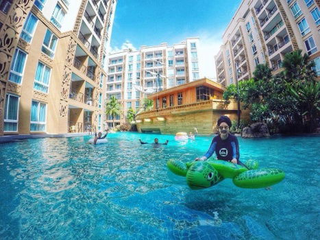 รูป ขายด่วน! Atlantis Condo Resort Pattaya วิวสระว่ายน้ำสวยมาก 1 นอน แต่งครบ พร้อมอยู่ ราคาเพียง 1.89 ล้านบาท - รูปที่ 17/20