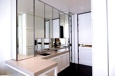 Condos for rent BTS Chit Lom : Condo for rent, 28 Chidlom, 44 sq m, 1 bedroom, 1 bathroom, 25th floor, garden view, 1 parking space, fully furnished.