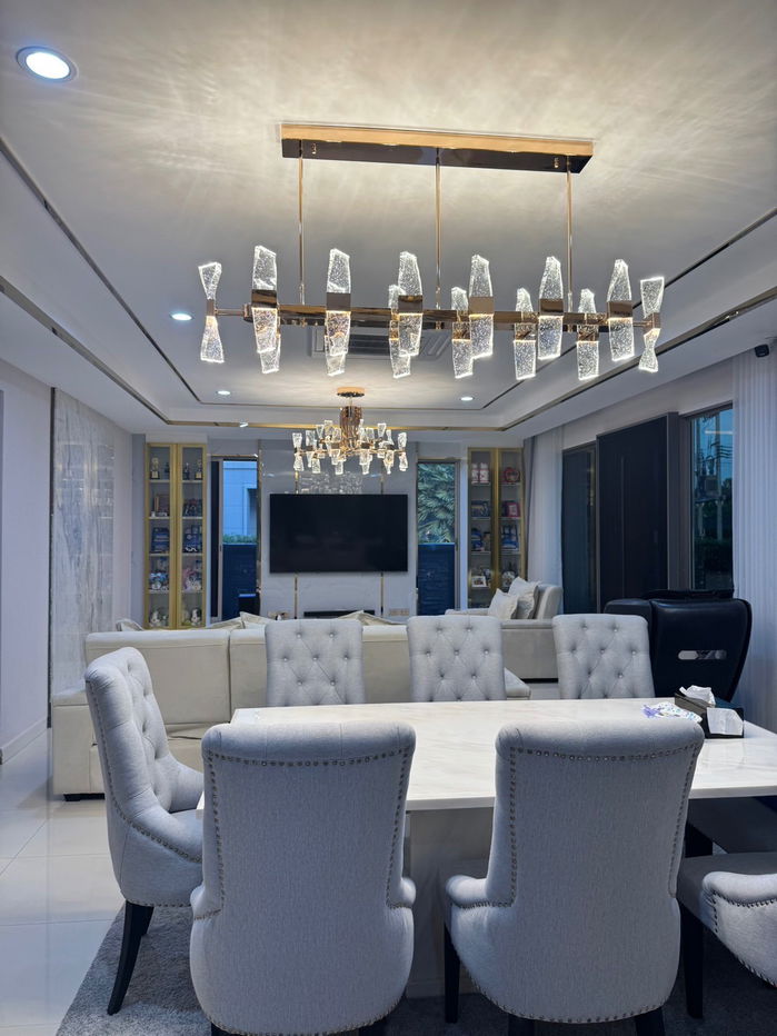 รูป ให้เช่าบ้านเดี่ยวหรู หลังมุม The Palm บางนา-วงแหวน 1 ตกแต่งสวย 4 ห้องนอน ใกล้ เมกาบางนา - รูปที่ 2/15