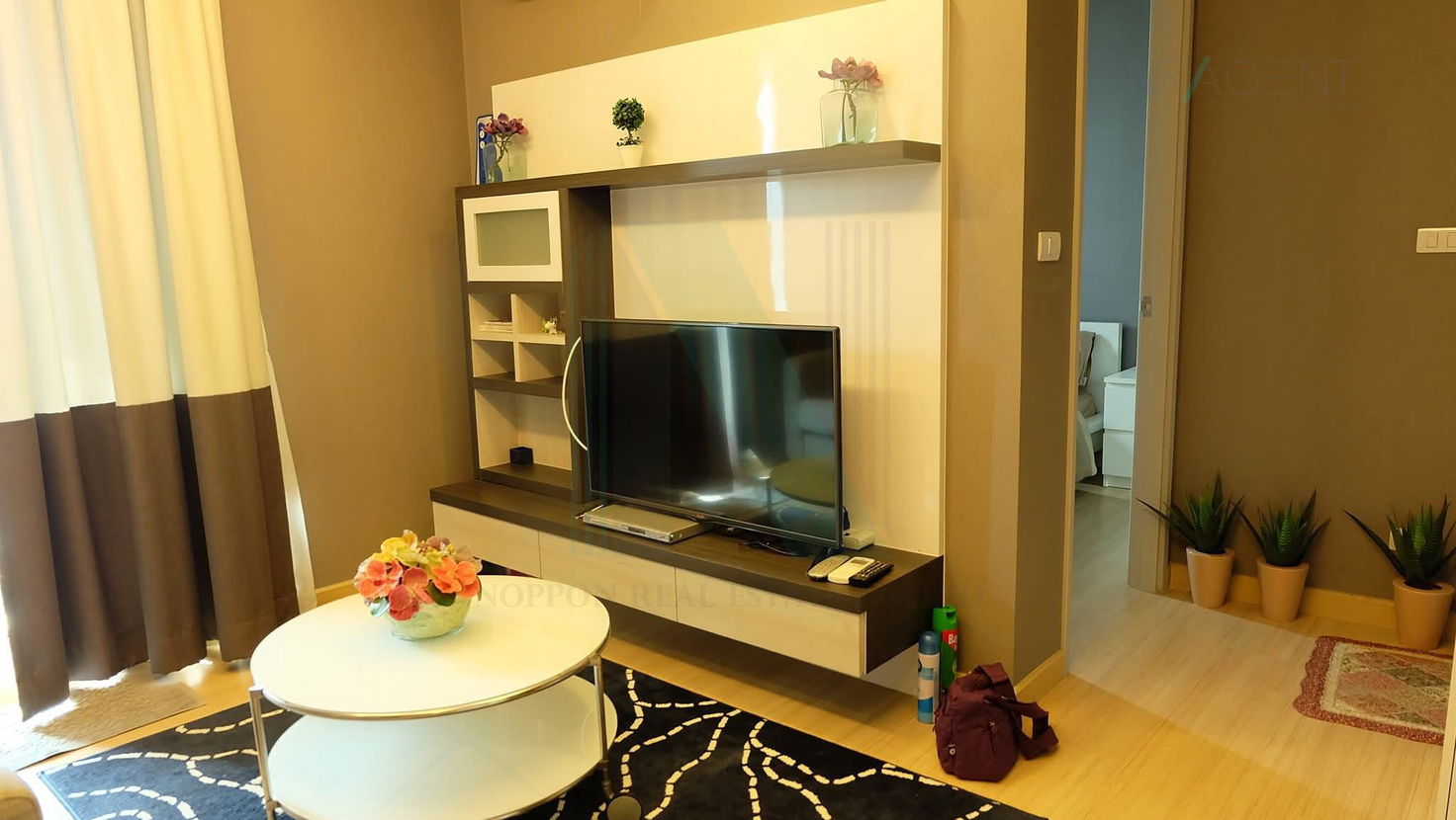 picture 🚩 For Rent Condo THRU THONGLOR Building 1, Floor 22,1 bed room, Room size 31 sqm - 1/8