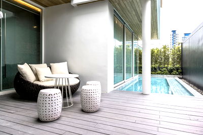 เช่าบ้านเดี่ยว บางละมุง ชลบุรี : ให้เช่าวิลล่าหรู 3 ห้องนอนพร้อมสระว่ายน้ำส่วนตัว ในนาจอมเทียน